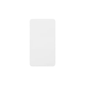 Placa Cega para Condulete com Suporte MarGirius Sleek Caixa 3/4" Branca