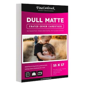 Cardstock S, impressão superfina, capa de 100 libras com revestimento total 11x17