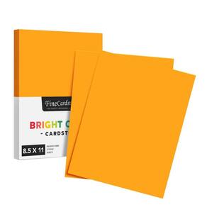 Papel de cartolina S, impressão superfina, 65 libras, 8,5 x 11, pacote com 50