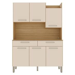 Kit Cozinha Modena Plus 6 Portas Freijó Soft - Kits Paraná