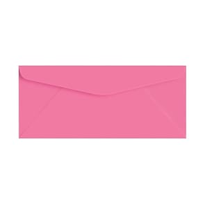 Envelopes S Superfine Printing Hot Pink Fuchsia #10, pacote com 50