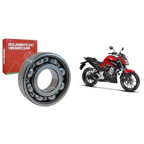 Rolamento Virabrequim CB250F 2021 2022 Cb300f Twister WGK