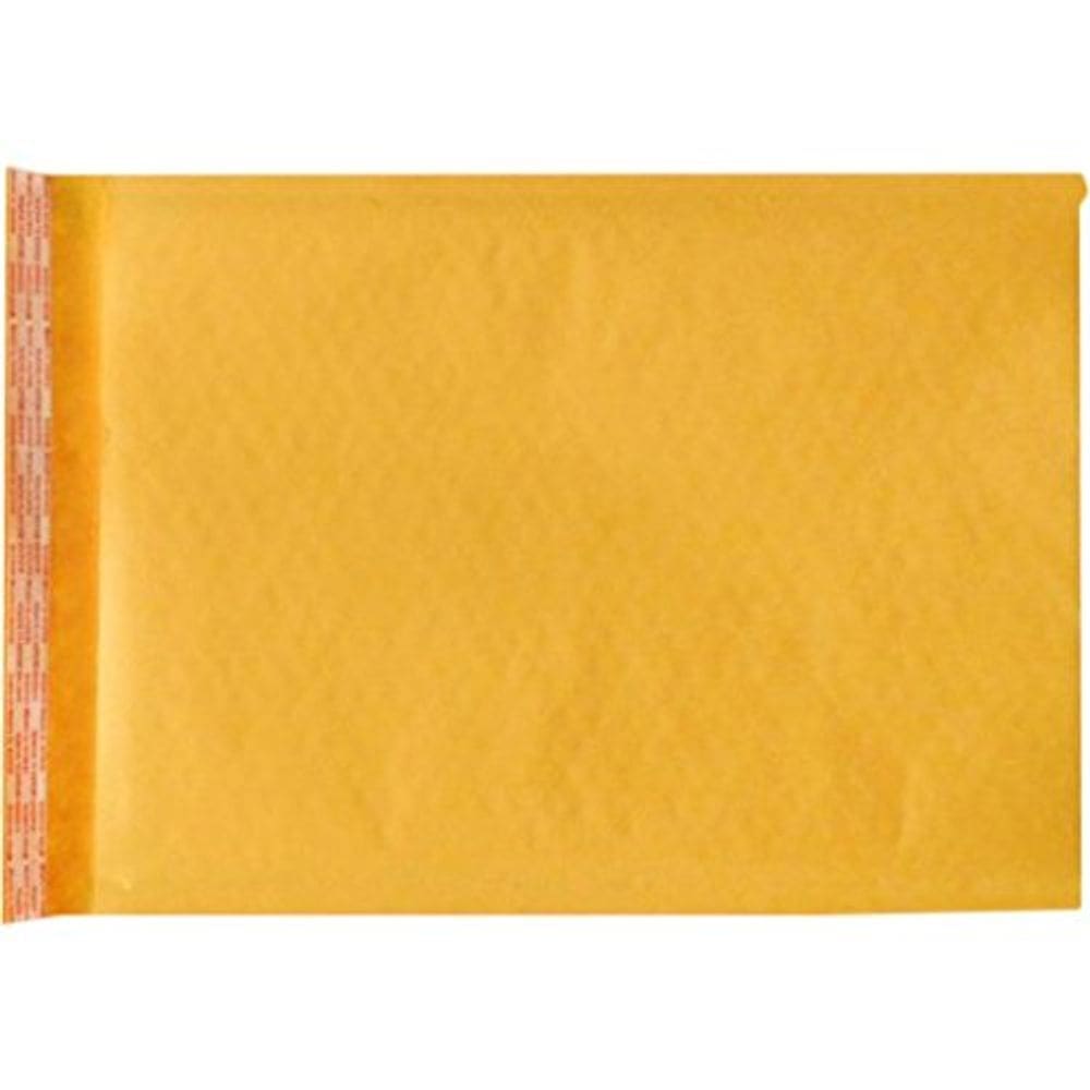 Bubble Mailers Kraft tamanho 24x37,5 cm, pacote com 50 S Superfine