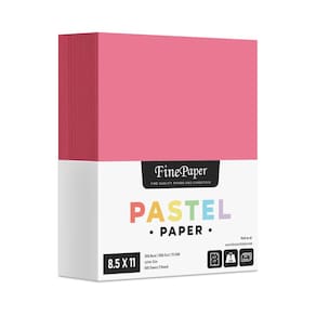 Papel colorido S Impressão superfina 8,5x11 (carta) 75 g/m2 500 folhas