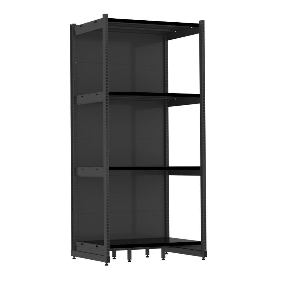 Rack Parede 202 Fit 60 Inicial Preto 90x60 Pe Preto