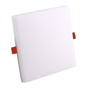 Painel de Led Frameless Quadrado Embutir 24W Bivolt Bravalumi 3000K Luz Quente