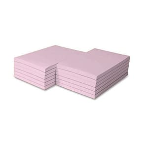 Memo Note Pads S, impressão superfina, 4x6, 100 folhas, pacote com 5