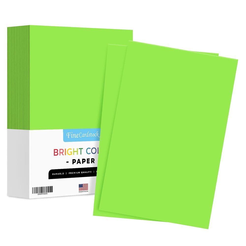 Papel colorido S, impressão superfina, verde marciano, 11x17, 500 folhas