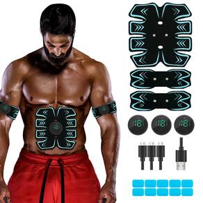 Estimulador Muscular Eletrônico SPORTLIMIT USB Recarregável