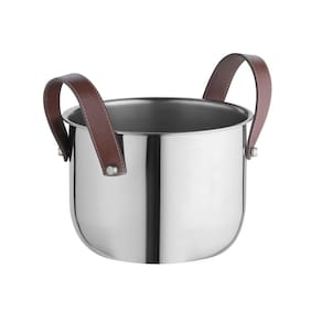 Champanheira Firenze Com Alças de Couro 6L Forma 3 Garrafas