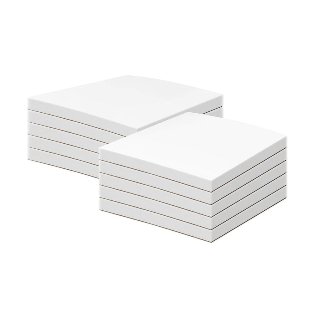 Memo Pads S, impressão superfina, 10 blocos, 50 folhas, 11x14cm