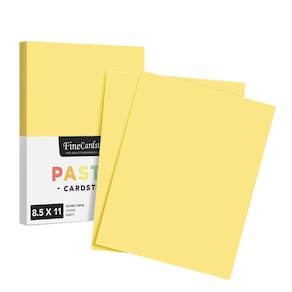 Papel de cartolina S Impressão superfina 8,5x11 199gsm 50 folhas