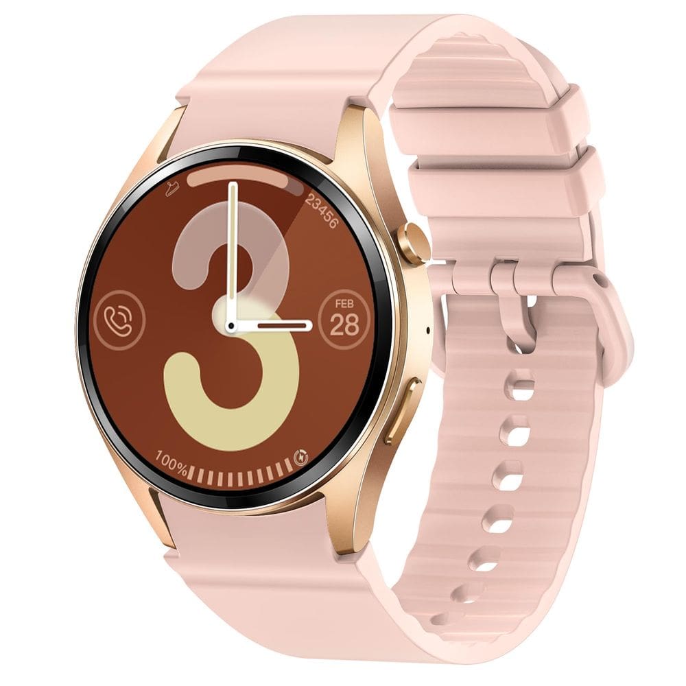 Relógio inteligente KACUBAKU para mulheres com frequência cardíaca/oxigênio no sangue