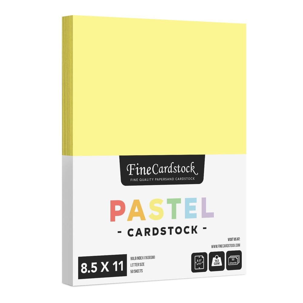 Papel de cartolina S Impressão superfina 8,5x11 163gsm 50 folhas