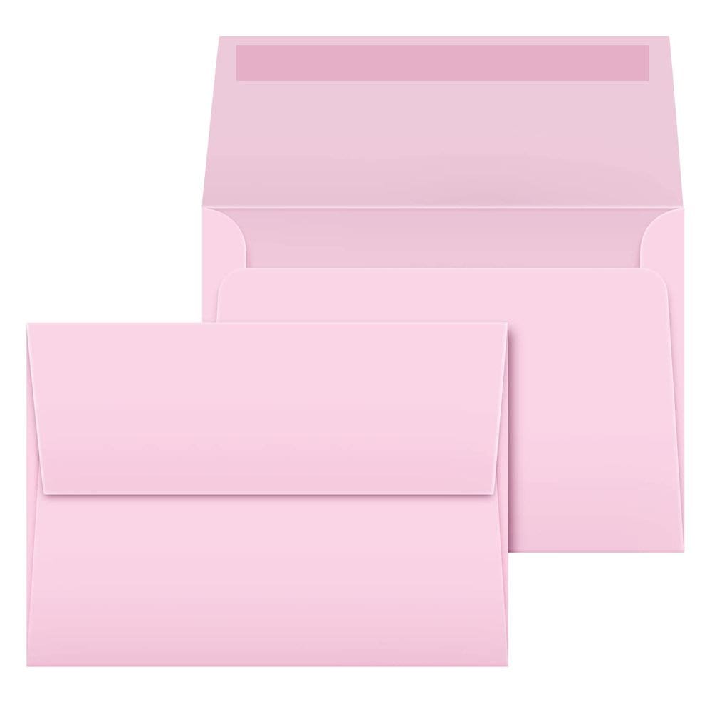 Envelopes S Superfine Printing A7 Ultra Pink, pacote com 25