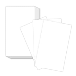 Papel de cartão S, impressão superfina, 65 libras, 8,5 x 14, tamanho legal