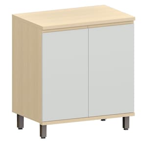 Balcão para Cozinha 80 cm 2 Portas MDF/MDP Aurora