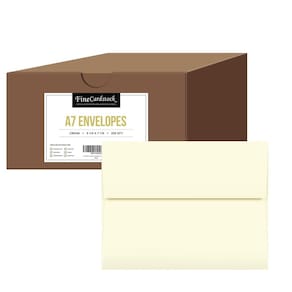 Envelopes S Superfine Printing A7 Cream (13,3 x 18,4 cm), pacote com 250