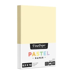 Papel de menu S: impressão superfina, marfim, pastel, 75 g/m2, A4, 100 folhas