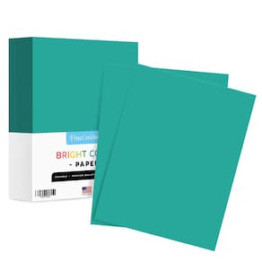 Papel colorido S Impressão superfina Terrestrial Teal A4 90gsm