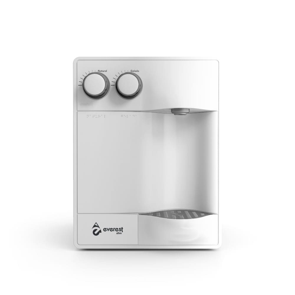 Purificador de Água Refrigerado Por Compressor Everest Slim Branco