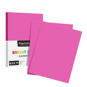 Papel cartolina Orchid Premium Color 65 libras 8,5 x 11, pacote com 50