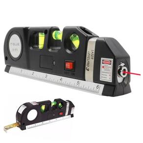 Trena Medidor a Laser 3 Linhas Regua Nivelador Regulador Obra Construçao Serviço Profissional