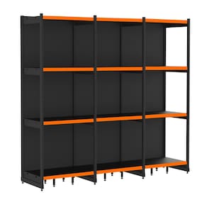 Rack Parede 202 Fit 60 Ate 3 Metros Preto 12 Bandeja Pe Lara