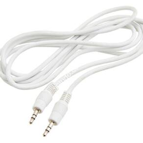 Cabo P2 M + P2 M Estereo 1.80Mt Branco 018-1112-Performance