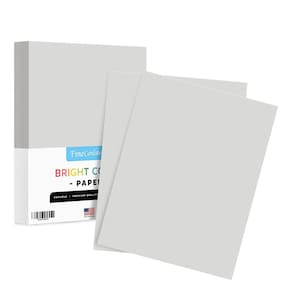 Papel colorido S Impressão superfina 8,5 x 11 em 100 folhas