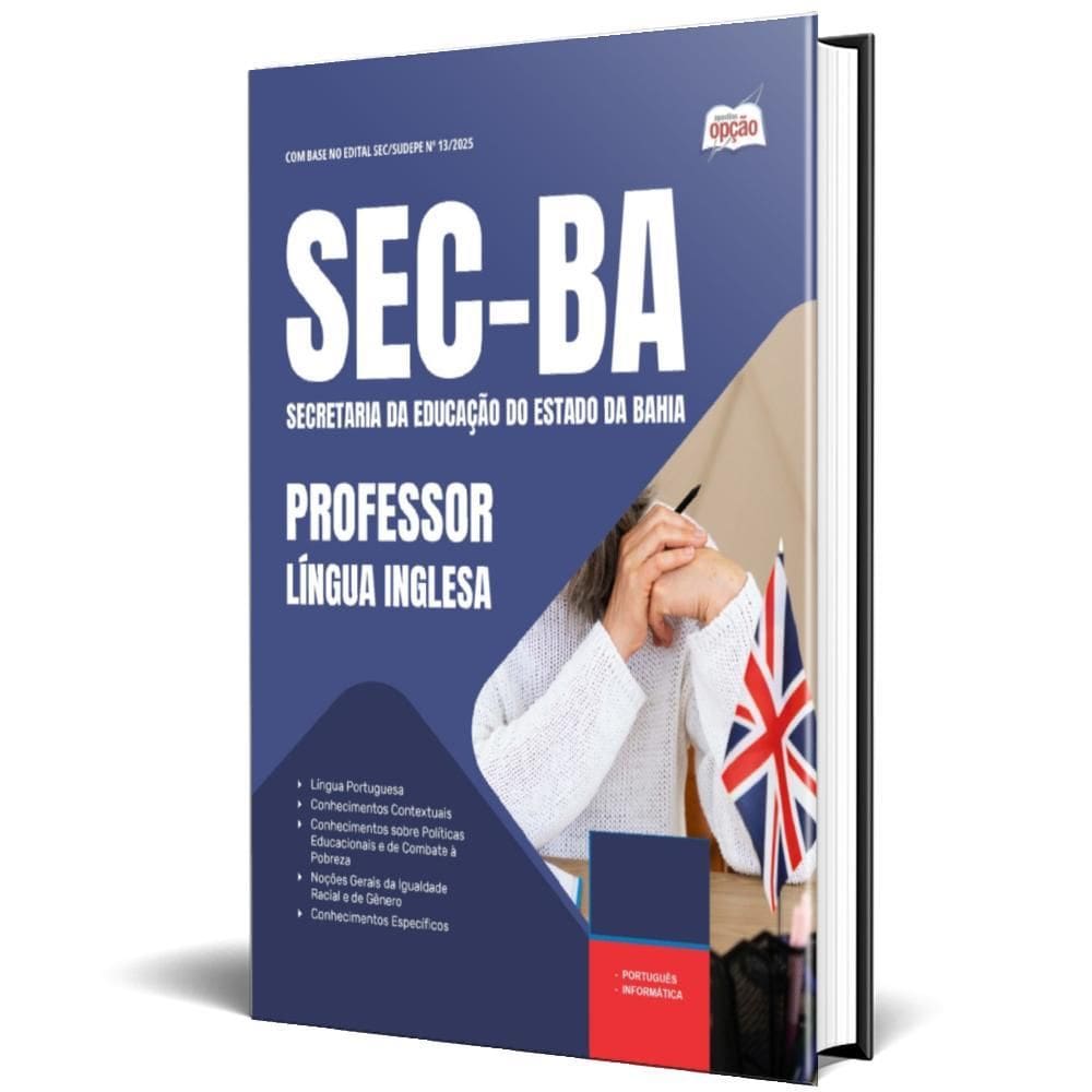 Apostila Sec Ba 2025 Professor Língua Inglesa