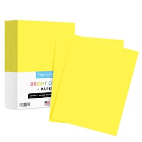 Papel colorido S Impressão superfina Ultra Lemon A4 90gsm 500 folhas