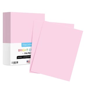 Papel colorido S Impressão superfina Ultra Rosa A4 90gsm 500 folhas