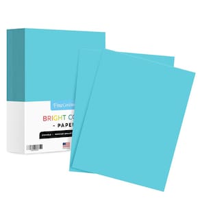 Papel colorido S Impressão superfina azul lunar 8,5x11 90gsm