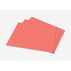 Memo Sheets S, impressão superfina, 3x5", 500 folhas, salmão