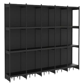Rack Parede 202 Fit 60 Ate 5 Metros Preto 20 Bandeja Spe