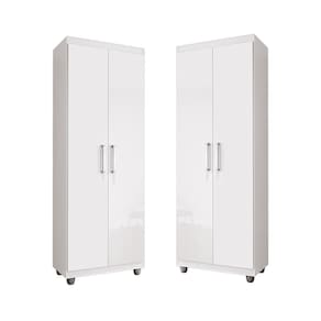 Kit 2 Multiusos Roma Oliart 2 Portas em MDP 4 Prateleiras