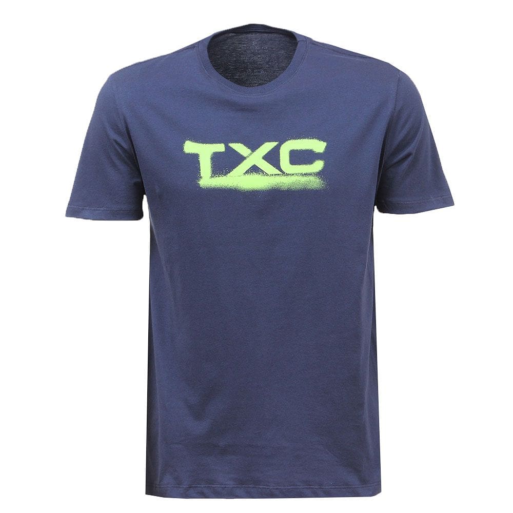 Camiseta Masculina Azul Marinho TXC 38277