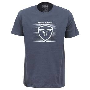 Camiseta Masculina Azul Marinho King Farm 37641