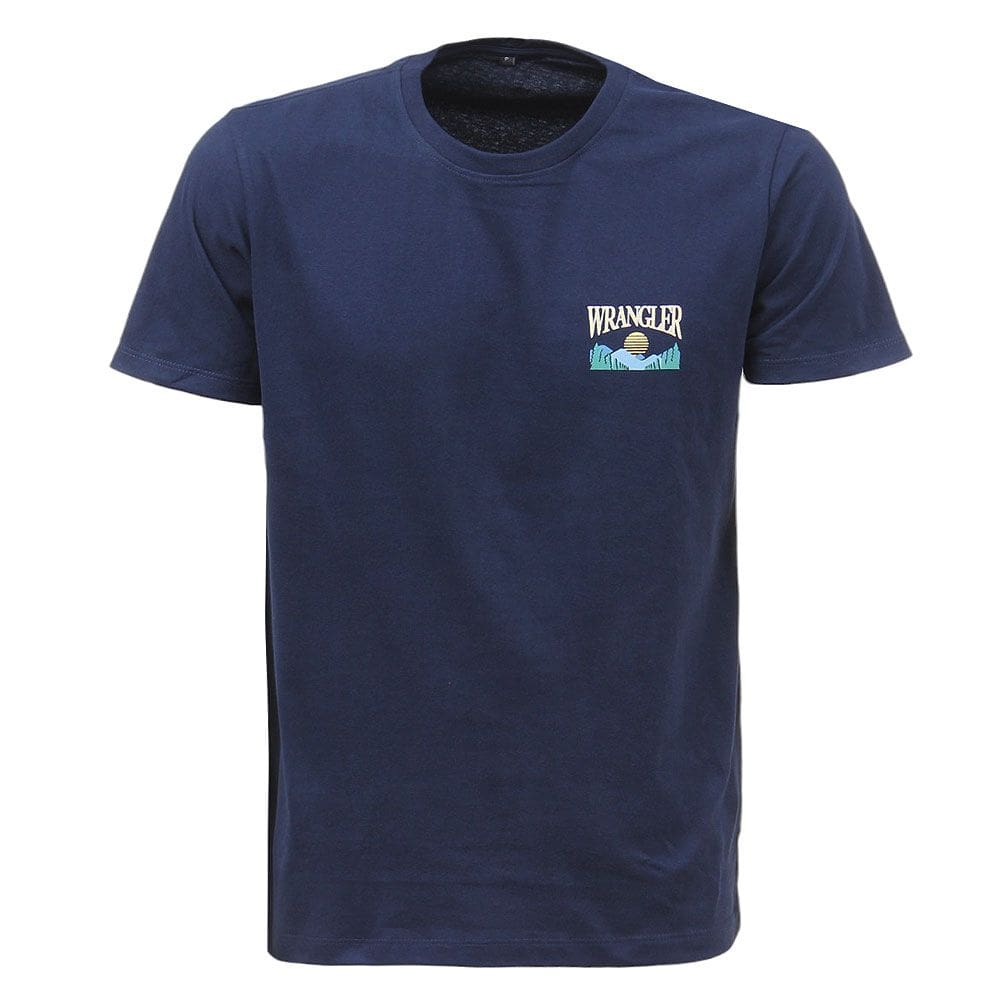 Camiseta Masculina Azul Marinho Wrangler 38334