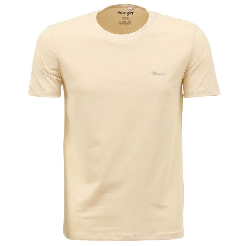 Camiseta Masculina Bege Wrangler 38086