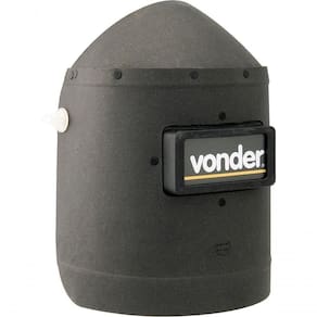 Mascara Para Solda Fibra Visor Fixo Com Carneira Sem Catraca