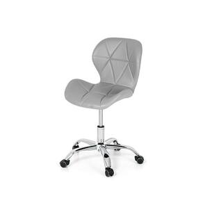 Cadeira Office Eiffel Slim Base Giratória - Cinza