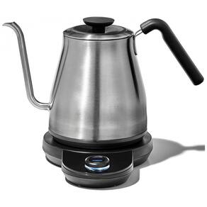 Chaleira Elétrica 1L em Aço Inoxidável com Controle de Temperatura, 110v, OXO 8717100, Prateado