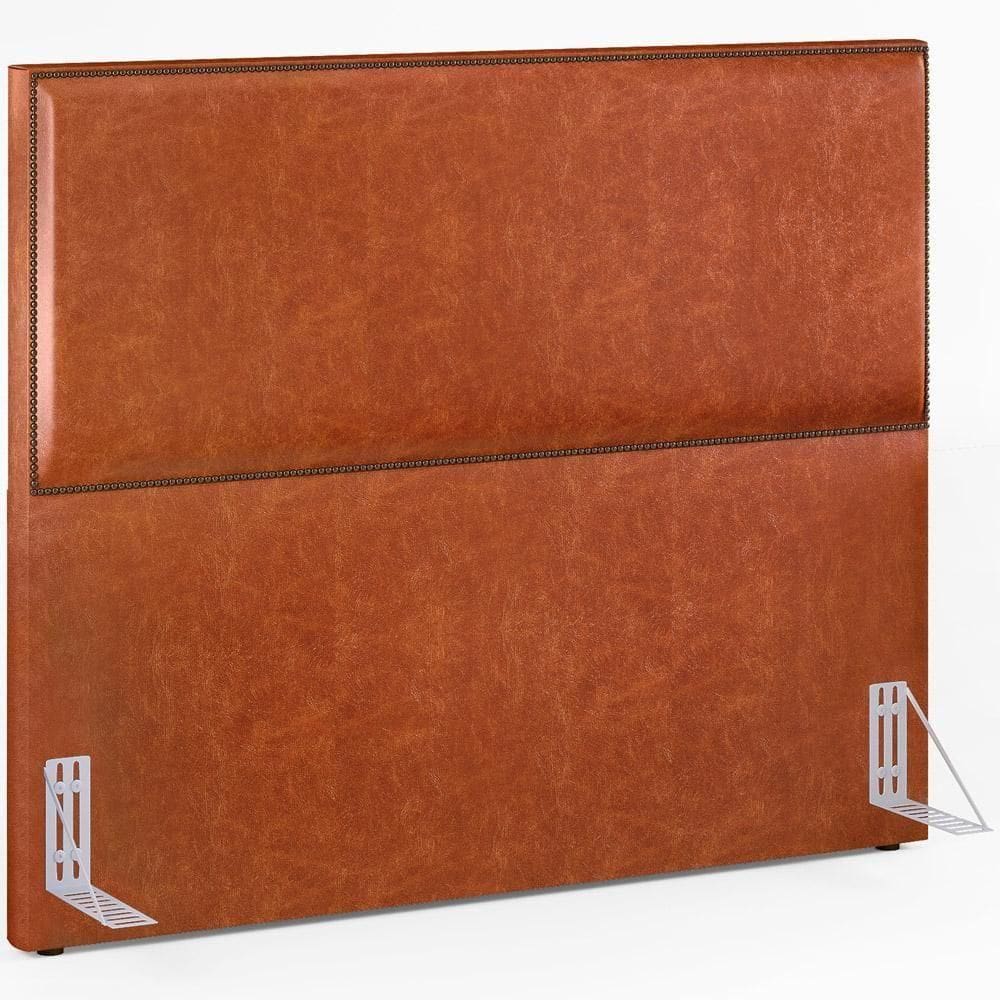 Cabeceira Box Casal King Com Tachas 195 Cm Couríssimo Camel