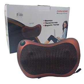 Massageador De Lombar E Pescoço Veicular Ou Para Casa 3 Em 1 Almofada