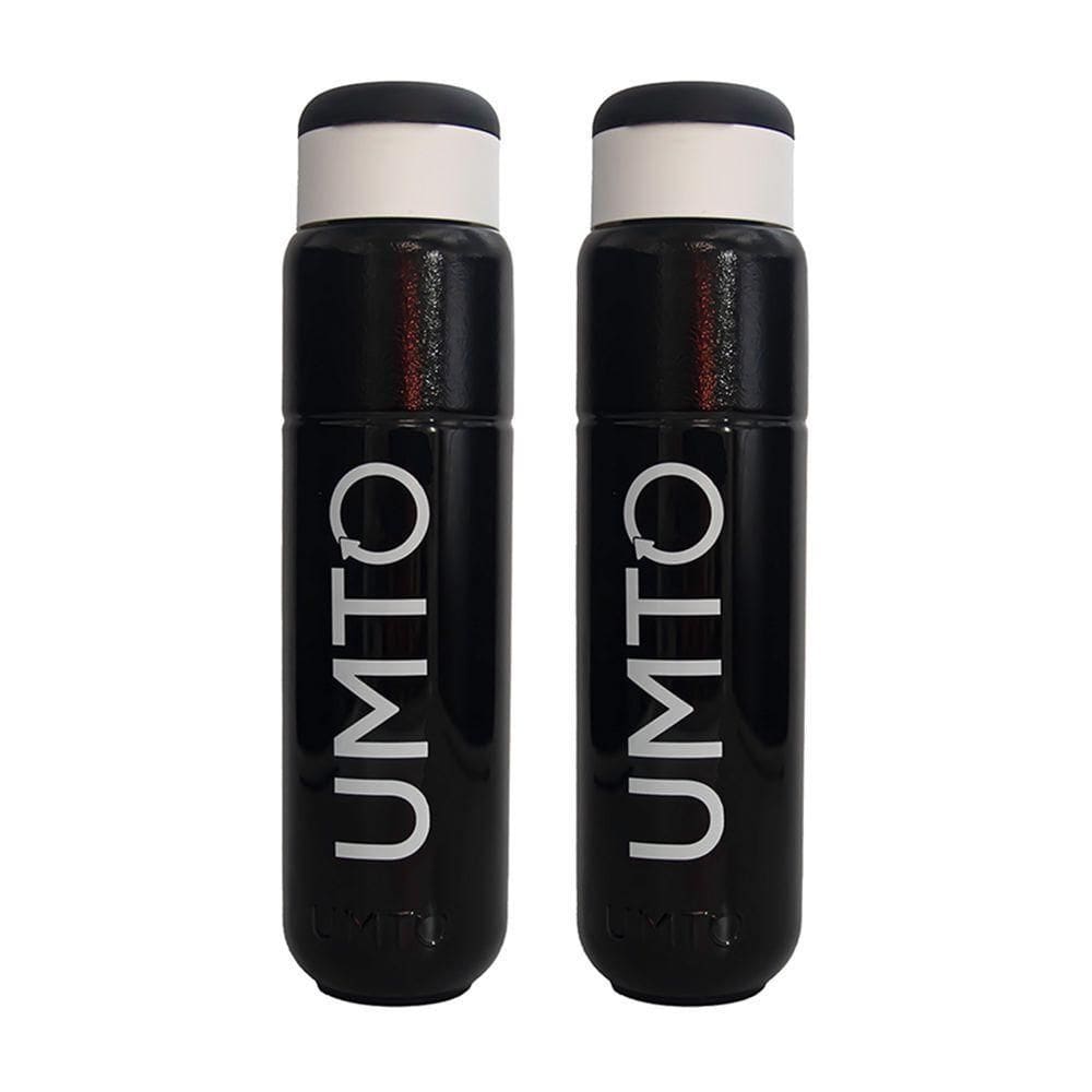 Kit 2 Garrafinhas Para Academia Umto Super-Resistente 500 Ml Preta - Preto