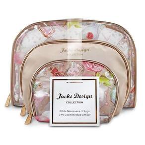 Kit De Necessaire De 3 Peças Doce Encanto Jacki Design Dourado