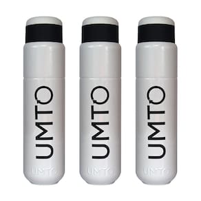 Kit 3 Garrafas Umto Super-Resistente 500 Ml Branca - Branco
