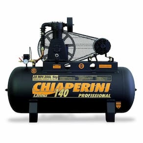 Compressor De Ar Média Pressão Trifásico Aberto 5hp 200l 004038 Chiaperini